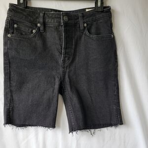 We The Free Black Denim Short Size 26